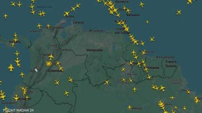 الطائرات تتجنب أجواء فنزويلا تحسبا لهجوم أميركي