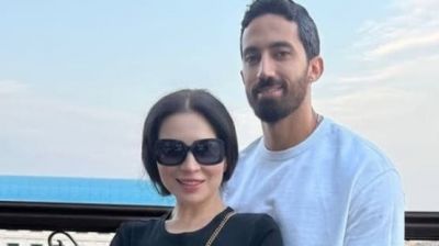 مي عز الدين تشتكي من نظام زوجها الغذائي