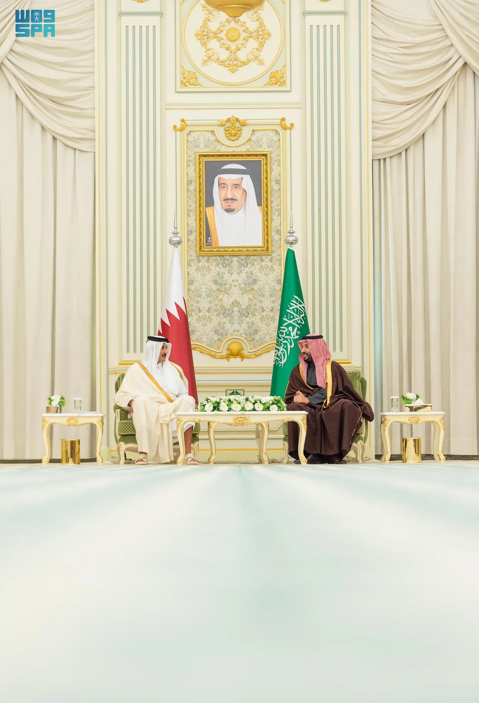 قمة سعودية قطرية تعمق العلاقات الثنائية بين البلدين الشقيقين