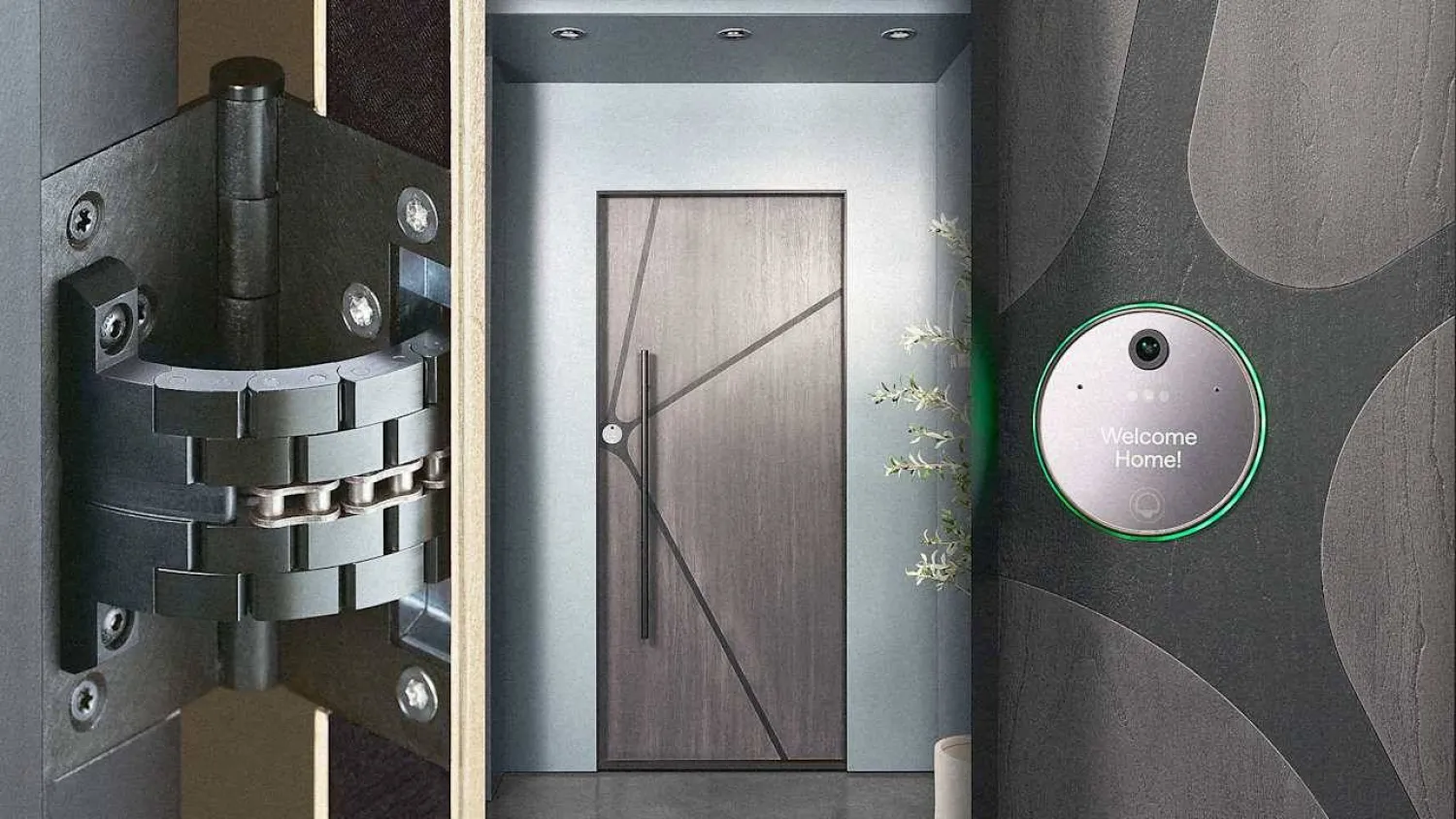 أبواب «ذكية»... لأتمتة المنازل أبواب «ذكية»... لأتمتة المنازل