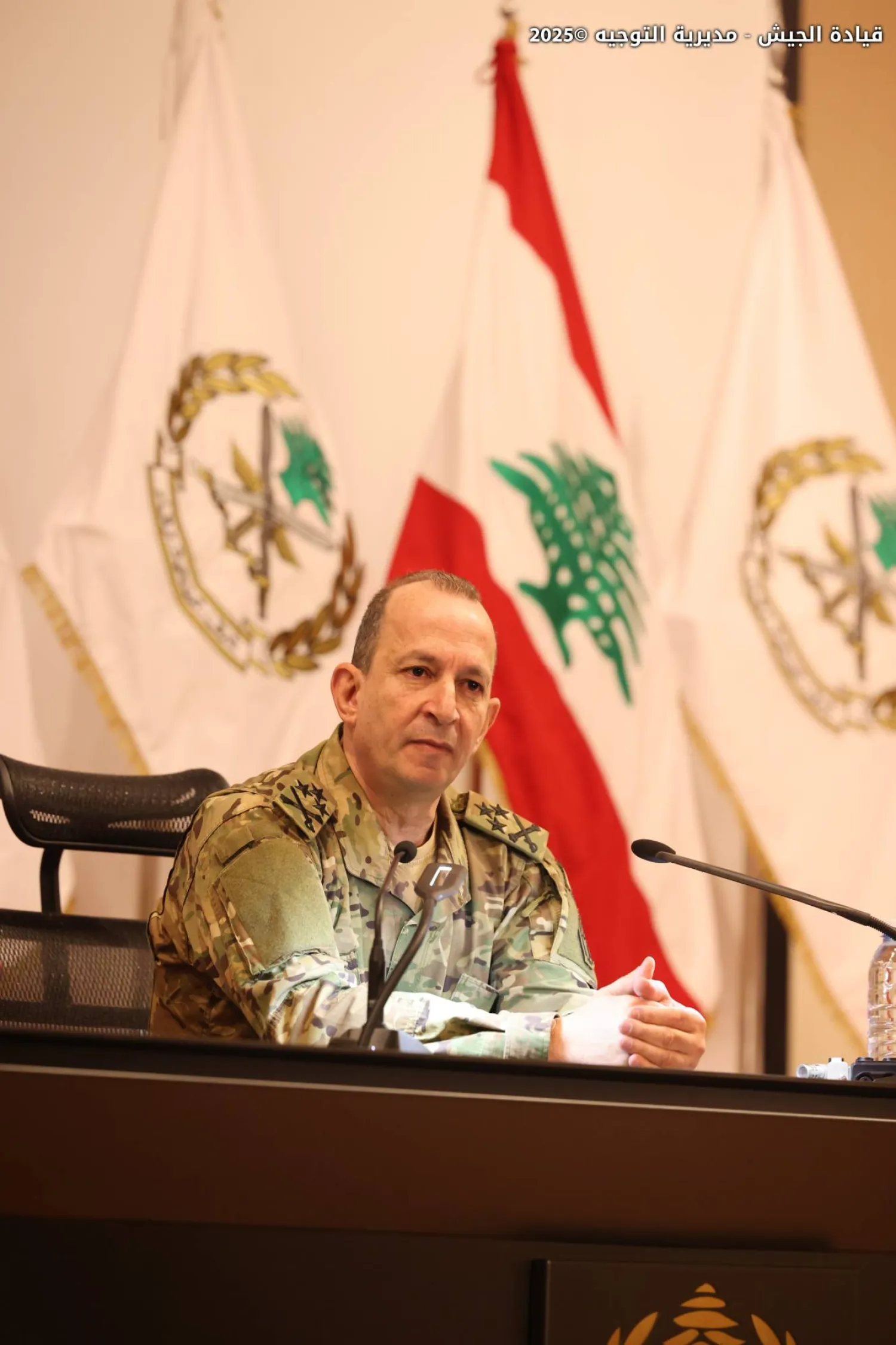 قائد الجيش اللبناني: أداء المؤسسة العسكرية بات محل ثقة الدول الشقيقة والصديقة