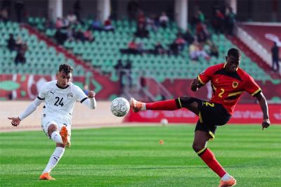 مصر تختتم دور المجموعات لأمم إفريقيا بتعادل سلبي مع أنغولا