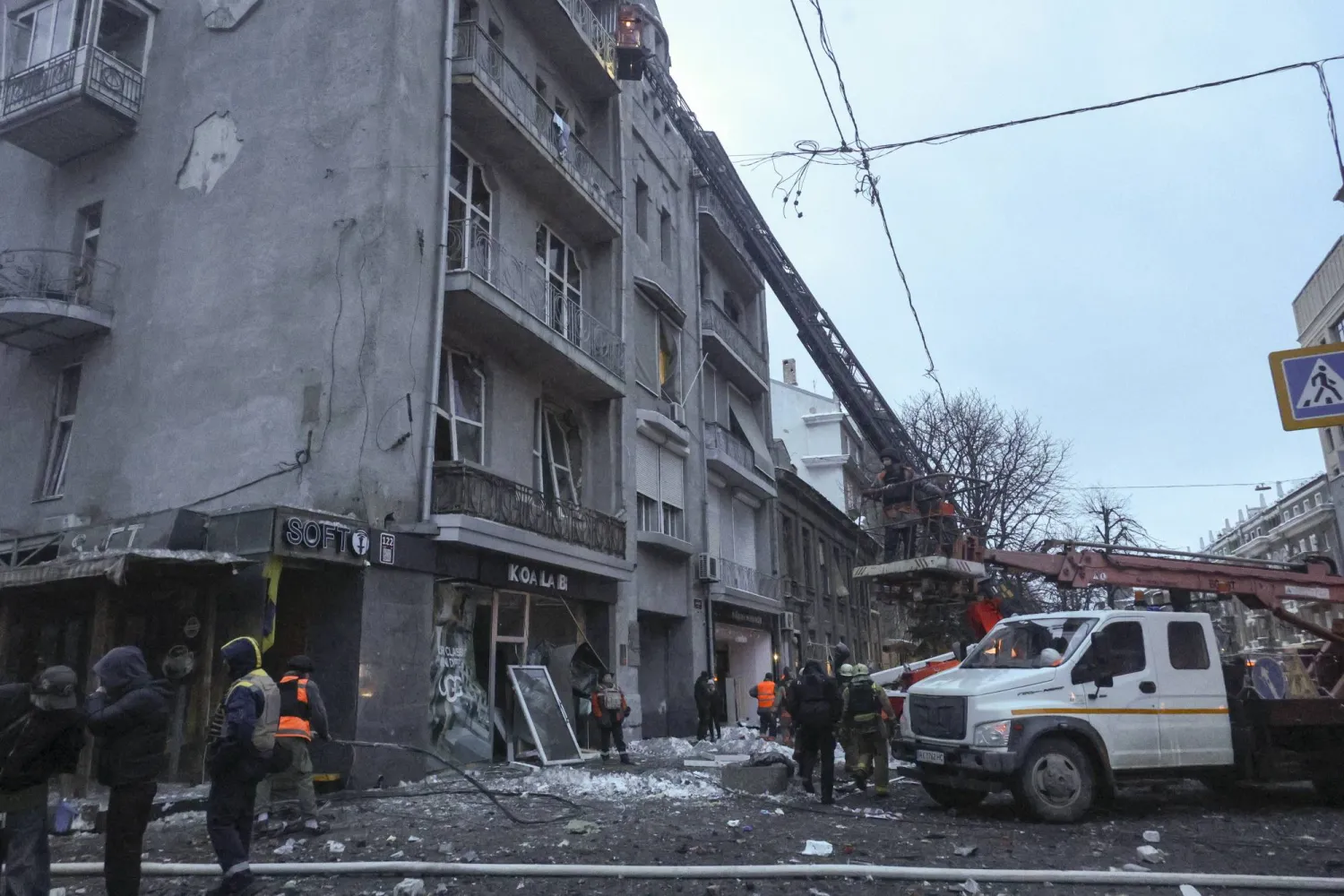 19 جريحاً بضربة روسية على منطقة سكنية في خاركيف الأوكرانية