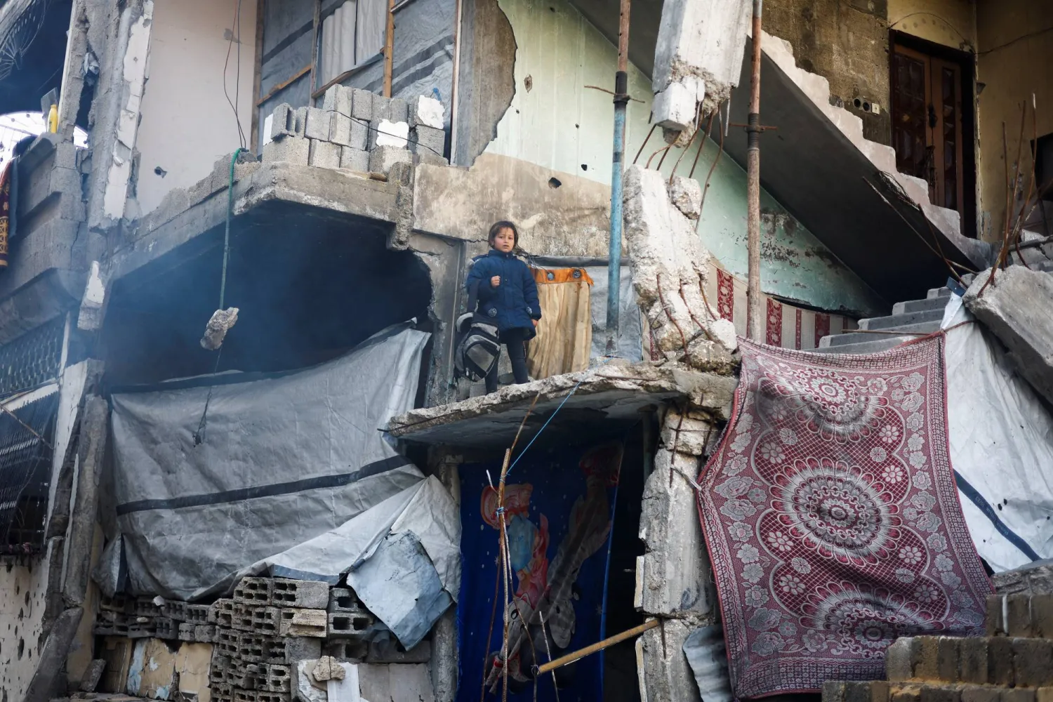 «الصليب الأحمر» الألماني: الشتاء يفاقم تدهور الأوضاع الإنسانية في غزة