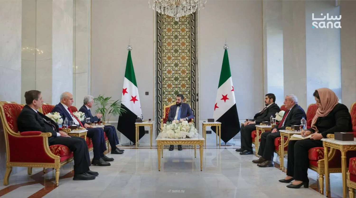 الشرع يؤكد التزام الدولة السورية بضمان حقوق الأكراد