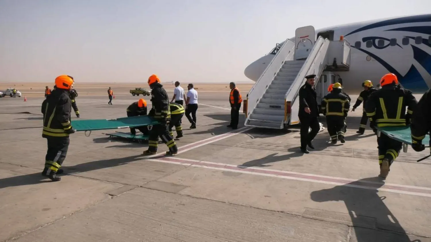 تسريب بمستودع وقود في مطار القاهرة