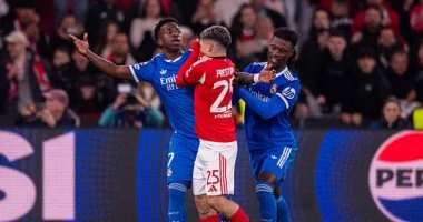 قمة نارية بين ريال مدريد وبنفيكا في دوري أبطال أوروبا الليلة