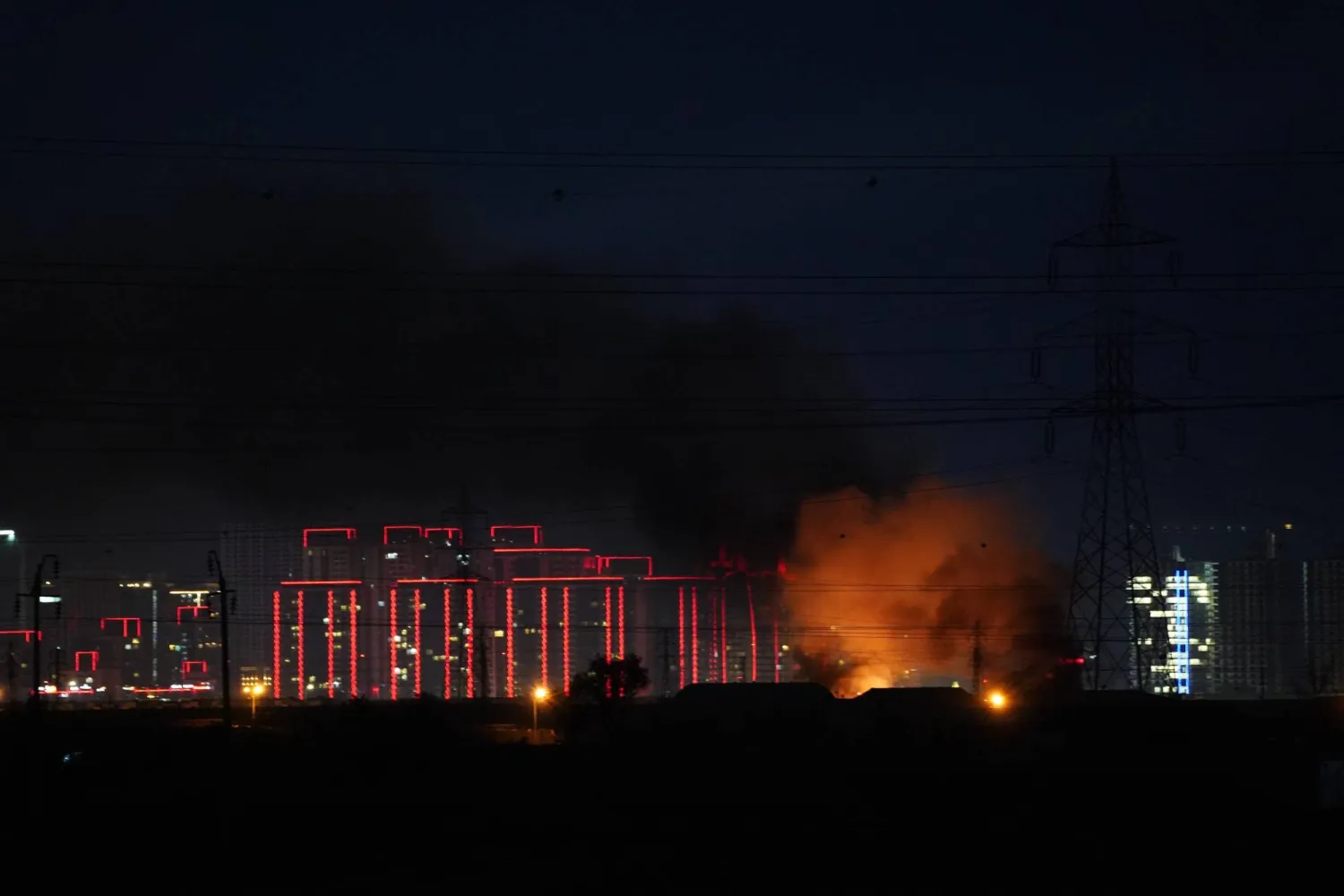 إسقاط مُسيرات فوق مطار أربيل بشمال العراق حيث تتمركز قوات أميركية