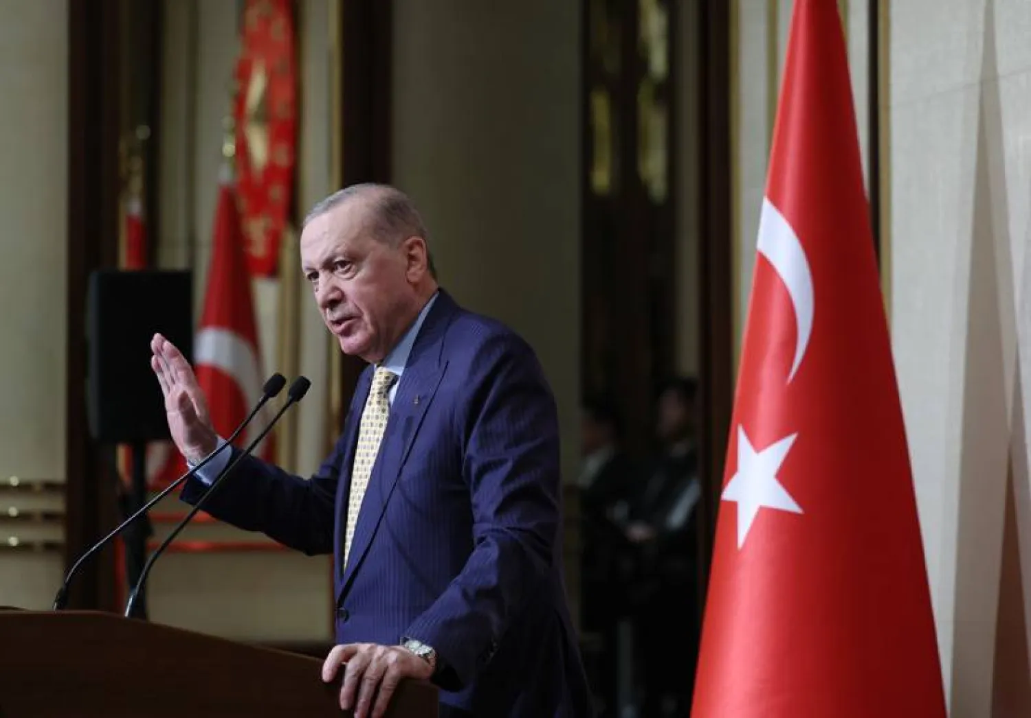 إردوغان: الهدف الرئيسي لتركيا هو البقاء خارج الحرب