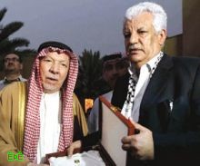 الفلسطينيون يكرمون 4 سعوديين شاركوا في حرب 48 