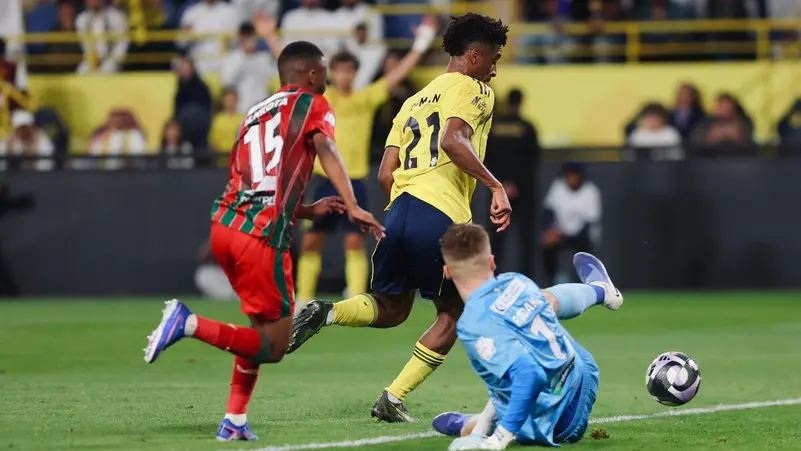 النصر يعزز صدارته في دوري روشن بعد فوزه على الاتفاق