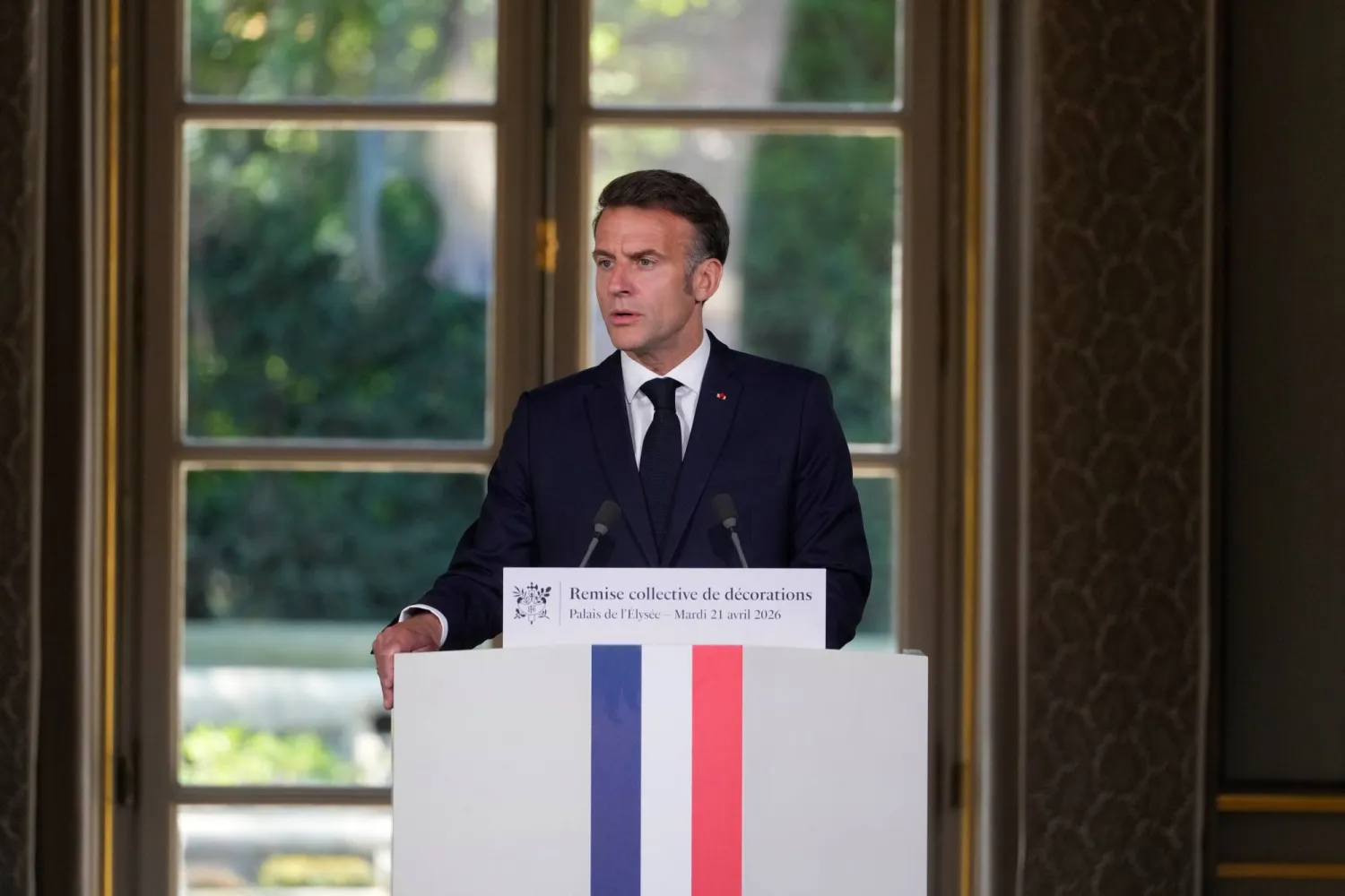 ماكرون: فرنسا ملتزمة بدعم وقف النار في لبنان