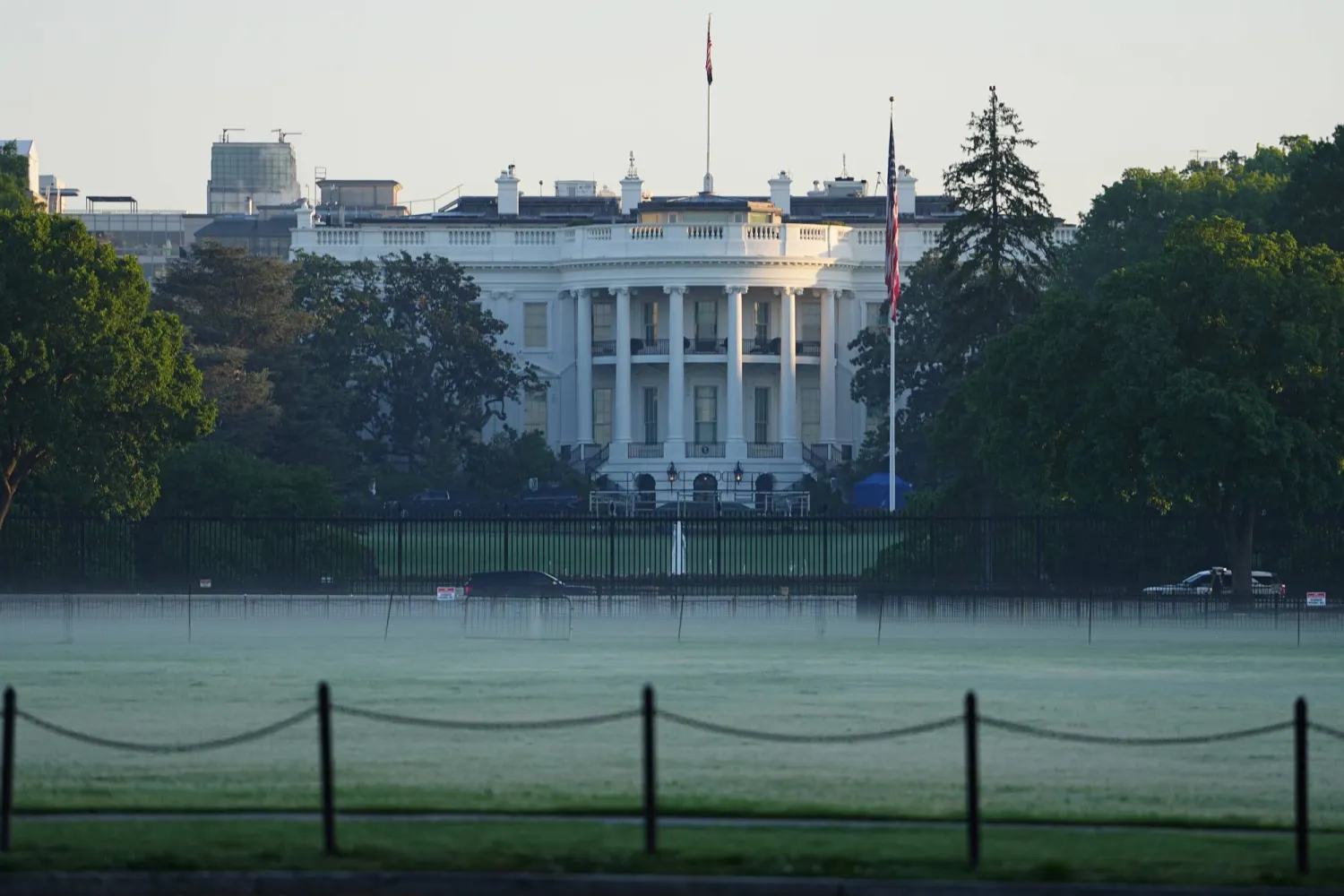 البيت الأبيض يناقش الأمن الرئاسي