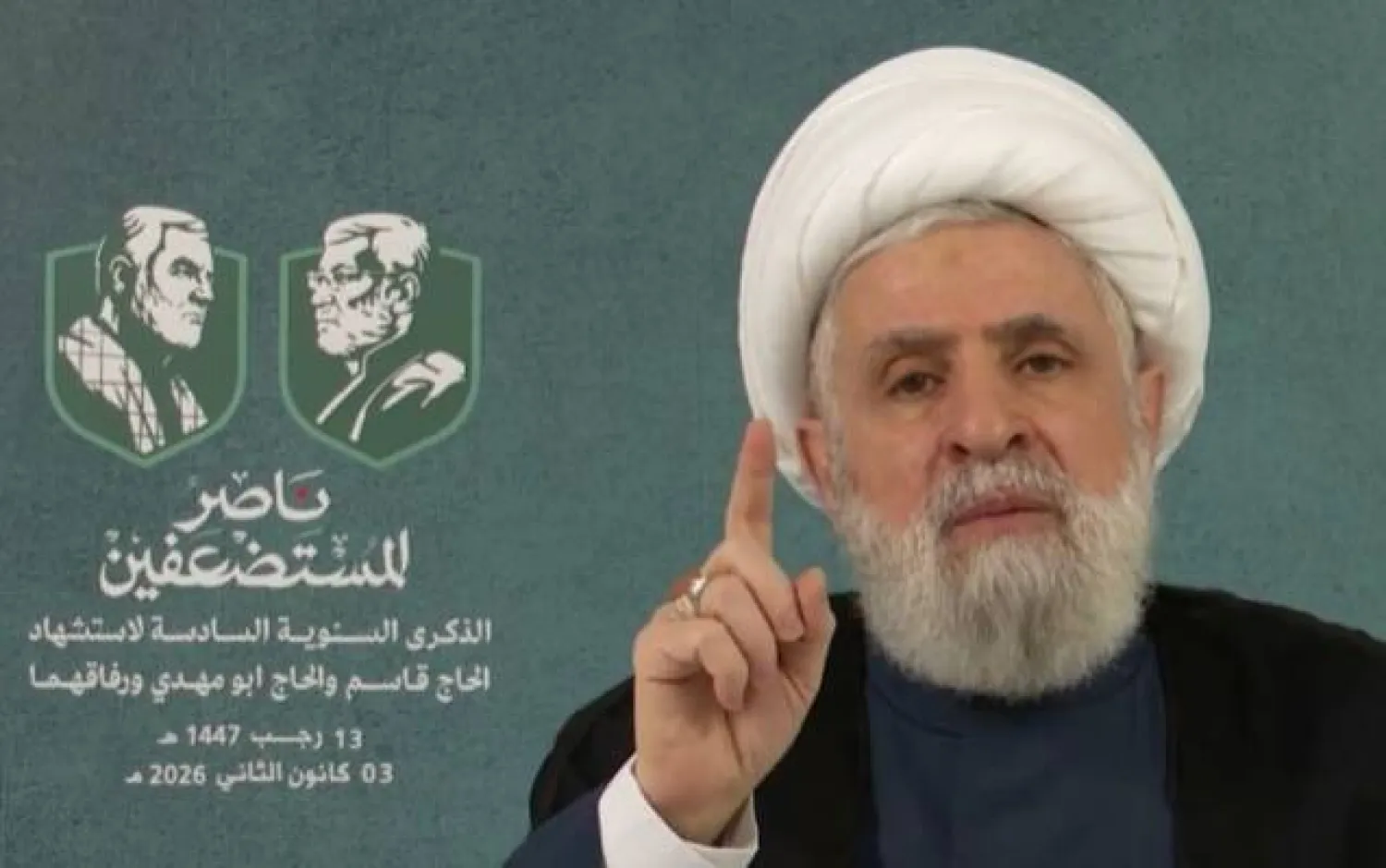 نعيم قاسم: لم نعطِ التزاماً لأحد «بعدم مقاومة العدوان»
