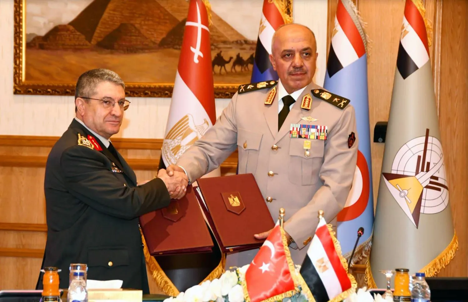 مصر تؤكد أهمية دعم آفاق التعاون العسكري مع تركيا