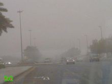 تواصل هطول الأمطار على معظم مناطق السعودية اليوم وغداً 