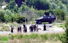اطلاق نار على الحدود السورية التركية 
