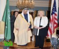 سمو وزير الدفاع يجتمع مع وزيرة الخارجية الامريكية 