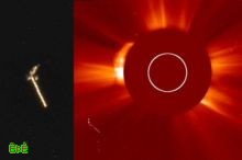 فلكية جدة : رصد جسم قرب الشمس مشابه لجرم الطائف الفضائي 
