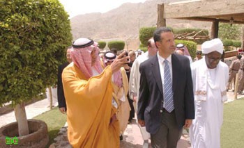 وزراء السياحة العرب يزورون معالم الطائف 