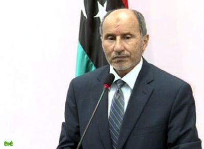 رئيس المجلس الوطني الانتقالي الليبي  