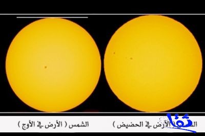 فلكية جدة : أبعد نقطة للأرض في مدارها حول الشمس الخميس المقبل 