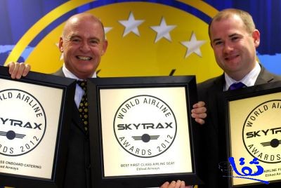 الاتحاد للطيران تحتفل بفوزها الساحق بجوائز سكاي تراكس عن فئة