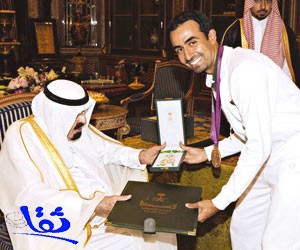 خادم الحرمين يمنح فرسان المملكة بأولمبياد لندن وسام الملك عبدالعزيز من الدرجة الأولى