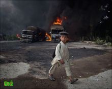باكستان توقف مرور امدادات حلف الاطلسي بعد غارة جوية
