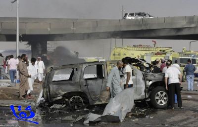 22 وفاة 133 مصاباً في انفجار العاصمة الذي وقع تحت كبري المعيقيلة تقاطع خريص مع شارع الشيخ جابر  