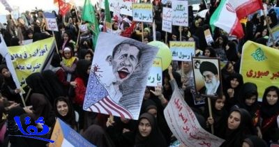آلاف الإيرانيين يهتفون الموت لاميركا في ذكرى اقتحام السفارة الاميركية في طهران