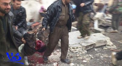 مقتل 60 مدنيا في غارة جوية بوسط سوريا