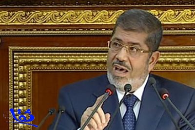 مرسي يدعو جميع الأحزاب للانضمام لحوار وطني تحت رعايته
