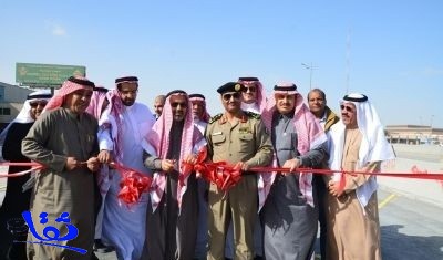 امين الشرقية يدشن مشروع تقاطع طريق الملك خالد مع طريق الجبيل