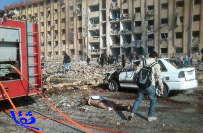مجزرة في جامعة حلب أوقعت 80 قتيلاً.. والنظام يتحدث عن (ديموقراطية أكثر عمقاً)