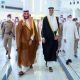 سمو ولي العهد يصل إلى دولة قطر في زيارة رسمية